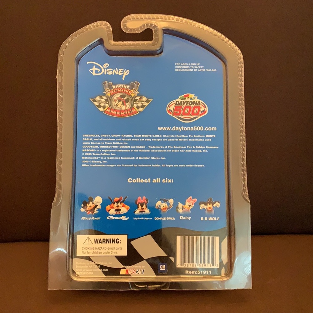 NASCAR Disney Mickey Mouse Car Collectible - Picture 2 of 4
